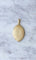 Pendentif Médaillon navette Art Nouveau or et diamants 58 Facettes