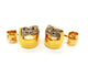 Boucles d'oreilles Boucles d'oreilles puces Or jaune Diamant 58 Facettes 1589376CN