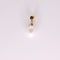 Pendentif Pendentif or jaune et Perle de culture ovale 58 Facettes