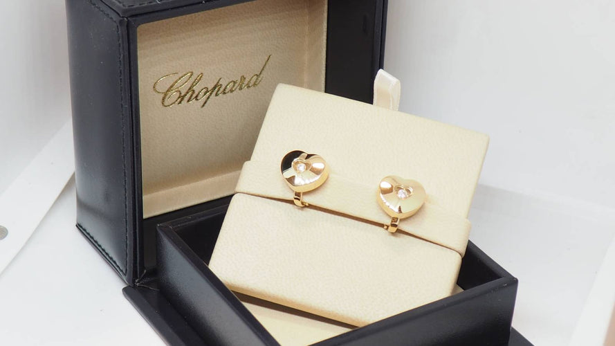 Boucles d'oreilles Boucles d'oreilles Chopard Happy Diamonds 58 Facettes