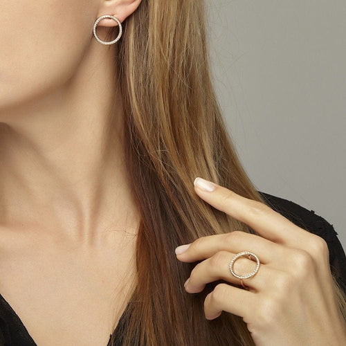 Boucles d'oreilles Boucles d'oreilles JOIKKA Amber en Or Jaune 750/1000 58 Facettes 60196-55817