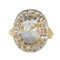 Bague 54 bague de fiançailles diamant taille rose 58 Facettes 23251-0317