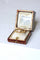 Bague jonc victorienne en or jaune 18Kt et trois diamants 58 Facettes