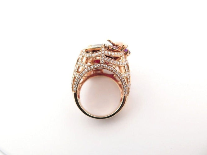 Bague 54 bague CHAUMET attrape moi si tu m'aimes gm grenat 58 Facettes 255742