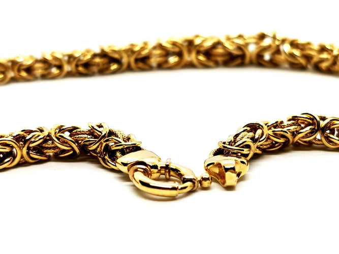 Collier Collier Maille royale Or jaune 58 Facettes 1719303CN