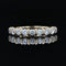 Bague 50 Alliance or jaune diamants occasion 58 Facettes 22-149