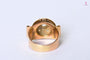 Bague 52 Bague dôme étoiles Or jaune Diamants 58 Facettes