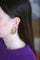 Boucles d'oreilles Grandes créoles savoyardes or blanc 58 Facettes