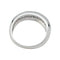 Bague 49 Bague jonc en or blanc, diamants. 58 Facettes 31460