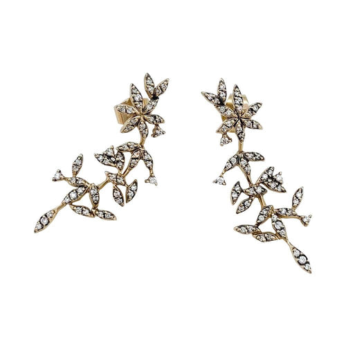 Boucles d'oreilles Boucles d'oreilles H.Stern, "Nature", or, diamants. 58 Facettes 32999