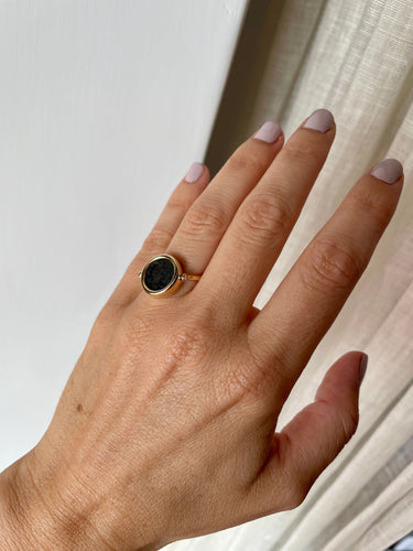Bague 53 Bulgari - Bague Flip en Or "Monete" Ancienne Pièce 58 Facettes