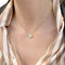 Collier Collier Van Cleef & Arpels, "Alhambra", or rose, nacre. 58 Facettes 32131