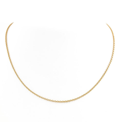 Collier Collier Maille jaseron  Or jaune 58 Facettes 1933811CN