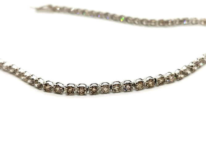 Bracelet Bracelet Ligne Platine Diamant 58 Facettes 1505952CN