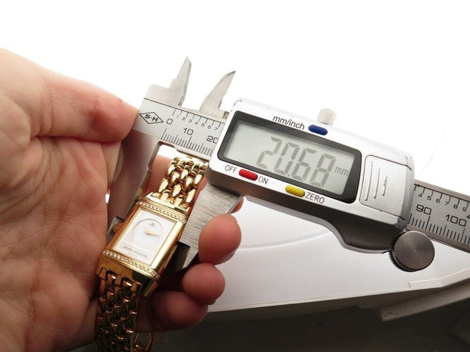 Montre montre jaeger lecoultre reverso duetto lady en or 18k & diamant 58 Facettes 257162
