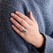 Bague 51 Bague marguerite émeraude et diamants 58 Facettes BO/230030//