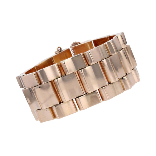 Bracelet Bracelet tank massif en or 58 Facettes 22-147