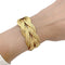Bracelet Bracelet Buccellati, tresses en or jaune. 58 Facettes 31639