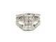 Bague 50 Bague Or blanc Diamant 58 Facettes 790201CD