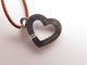 Bracelet bracelet sur cordon DINH VAN double coeur r9 14 a 20 cm or blanc diamants 58 Facettes 253351