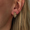 Boucles d'oreilles BOUCLES D'OREILLES "LEIA" OR 58 Facettes BO/220110 STA