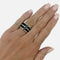 Bague 52 Bague Chanel, modèle "Ultra", en or blanc, céramique noire et diamants. 58 Facettes 31664