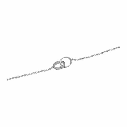 Bracelet Bracelet souple Cartier, "Love", or blanc. 58 Facettes 32748