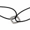 Bracelet Dinh Van Bracelet Cordon Impression Or blanc Diamant 58 Facettes 2865697RV