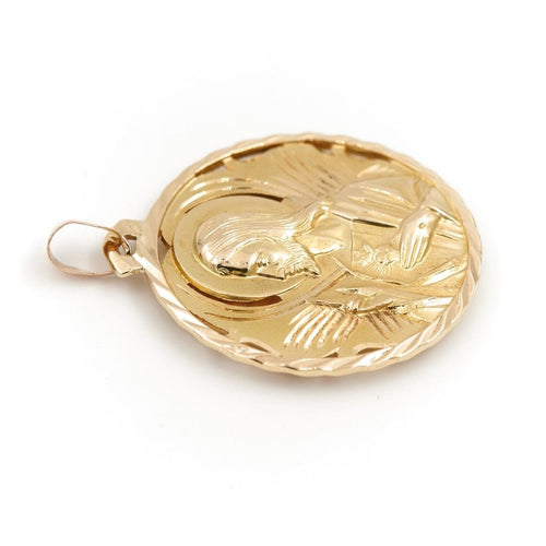 Pendentif Pendentif Médaille religieuse Or jaune 58 Facettes 1969301CN