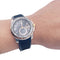 Montre Montre Cartier Calibre en or et acier sur bracelet caoutchouc. 58 Facettes 32552