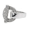 Bague 50 Guy Laroche Bague Or blanc Diamant 58 Facettes 2270614CN