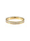 Bague Alliance tour complet or jaune, Diamants 58 Facettes