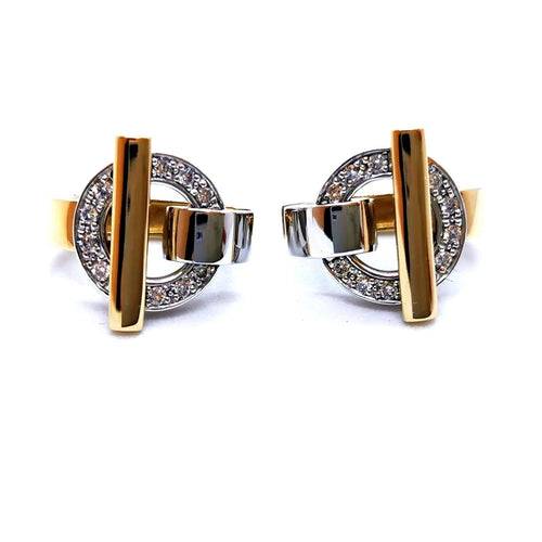 Boucles d'oreilles Guy Laroche Boucles d'oreilles Or jaune Diamant 58 Facettes 2031683CN