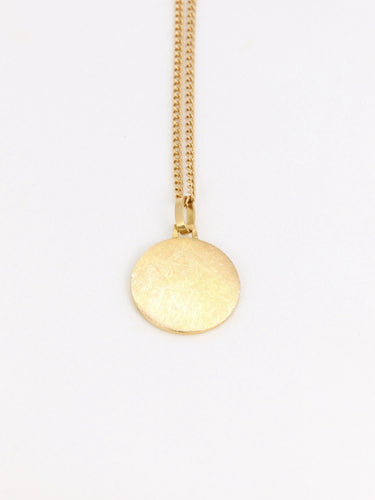 Pendentif Médaille ancienne en or figurant la fillette à la rose 58 Facettes 801