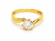 Bague 56 Bague Or jaune Diamant 58 Facettes 06347CD