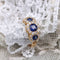 Bague 54 Bague ancienne saphirs diamants 58 Facettes 22-610