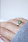 Bague Bague jarretière diamants et émeraudes 58 Facettes