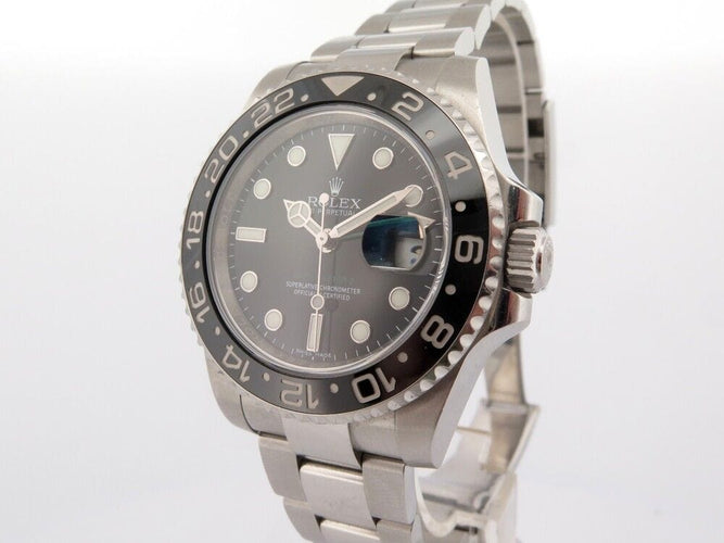 Montre montre ROLEX 116710ln gmt-master ii oyster perpetual automatique 40 mm 58 Facettes 252484