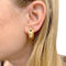 Boucles d'oreilles Boucles d'oreilles Piaget, "Possession", or jaune, saphirs, diamants. 58 Facettes 32585