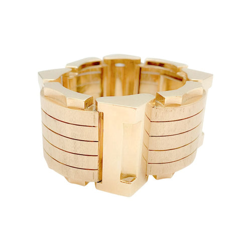 Bracelet Bracelet Tank or rose. 58 Facettes 31423