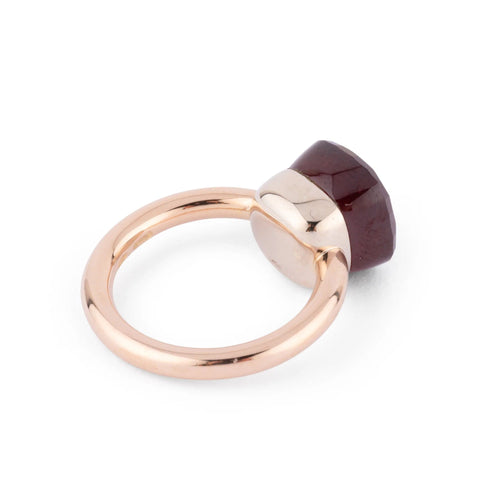 Bague Bague Pomellato modèle Nudo en grenat 58 Facettes