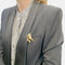 Broche Broche Boucheron, "Oiseau sur sa branche", or jaune, platine. 58 Facettes 32532