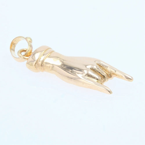 Pendentif Breloque en or cornes du diable 58 Facettes 18-108B