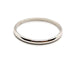 Bague 65 Bague Alliance Or blanc 58 Facettes 1178333CD