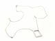 Collier Collier Graphique Or blanc Diamant 58 Facettes 579206RV