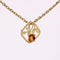 Pendentif Pendentif ancien bouton de rose 3 ors 58 Facettes CVP95