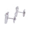 Boucles d'oreilles Boucles d'oreilles Boucheron, "Déchaînée", or blanc, diamants. 58 Facettes 33031