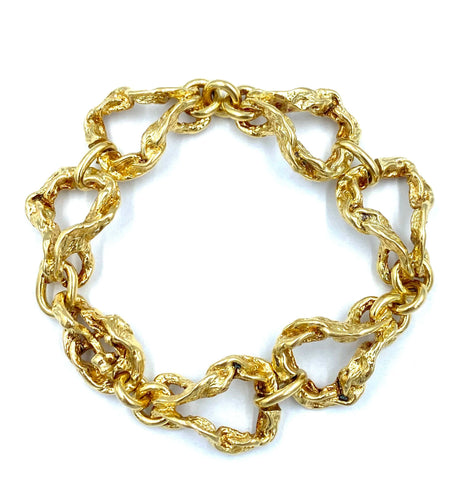 Bracelet GILBERT ALBERT. Bracelet or jaune 58 Facettes