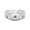Bague 51 Bague Cartier, "Tank", or blanc, améthyste. 58 Facettes 31057
