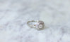 Bague Bague ronde Art Déco platine et diamants 58 Facettes